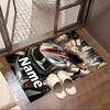 Custom Name Personalized Chevrolet Corvette Print Carpet, Versatile Home Decor Rug, for Playroom, Apartment, Balcony, Entryway, Hallway Gift