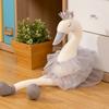 1pc 40/60cm Kawaii Swan Plush Toys New Beautiful Swan Wears Yarn Skirt Stuffed Soft Animal Toy for Birthday Christmas Decoration
