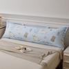 Soft Cotton Long Pillowcase 48x120/150/180cm Ins Style Floral Print Double Bed Single Piece