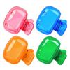 2/4Pcs Travel Toothbrush Toothbrush Protector Cap Brush Pod Case Portable Plastic Clip for Home Travel, Camping, School, Busines