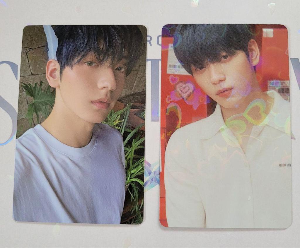 [USED] TXT SANCTUARY ANGEL WEVERSE 3 Types Purchase Bonus Trading Card Included