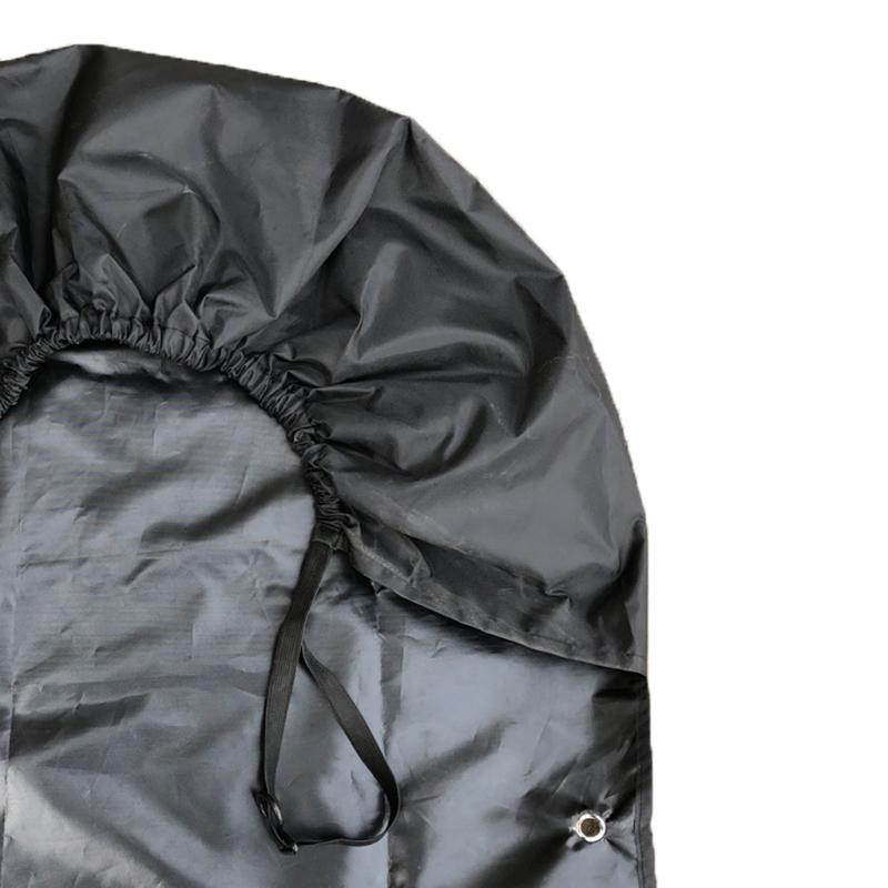 Tire Cover Trailer RV Black Waterproof UV Weather Resistant Car Tires Storage Bag RV Wheel Protector Oxford Cloth