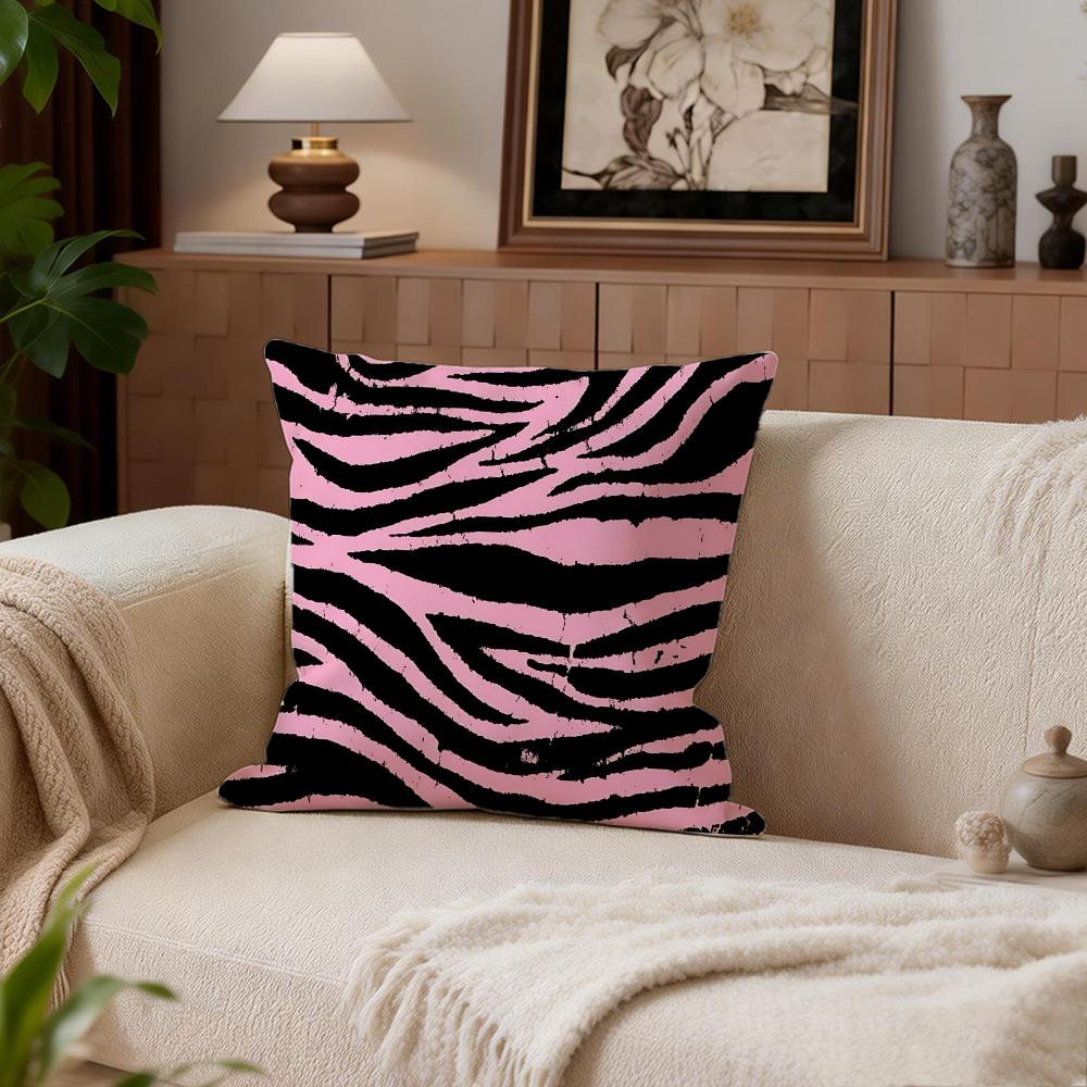 Art Outline Leopard Cushion Cover Cushion Cover Set 4Pcs 50X50 45X45 40X40 Pillowcase Decorative Sofa Home Decor