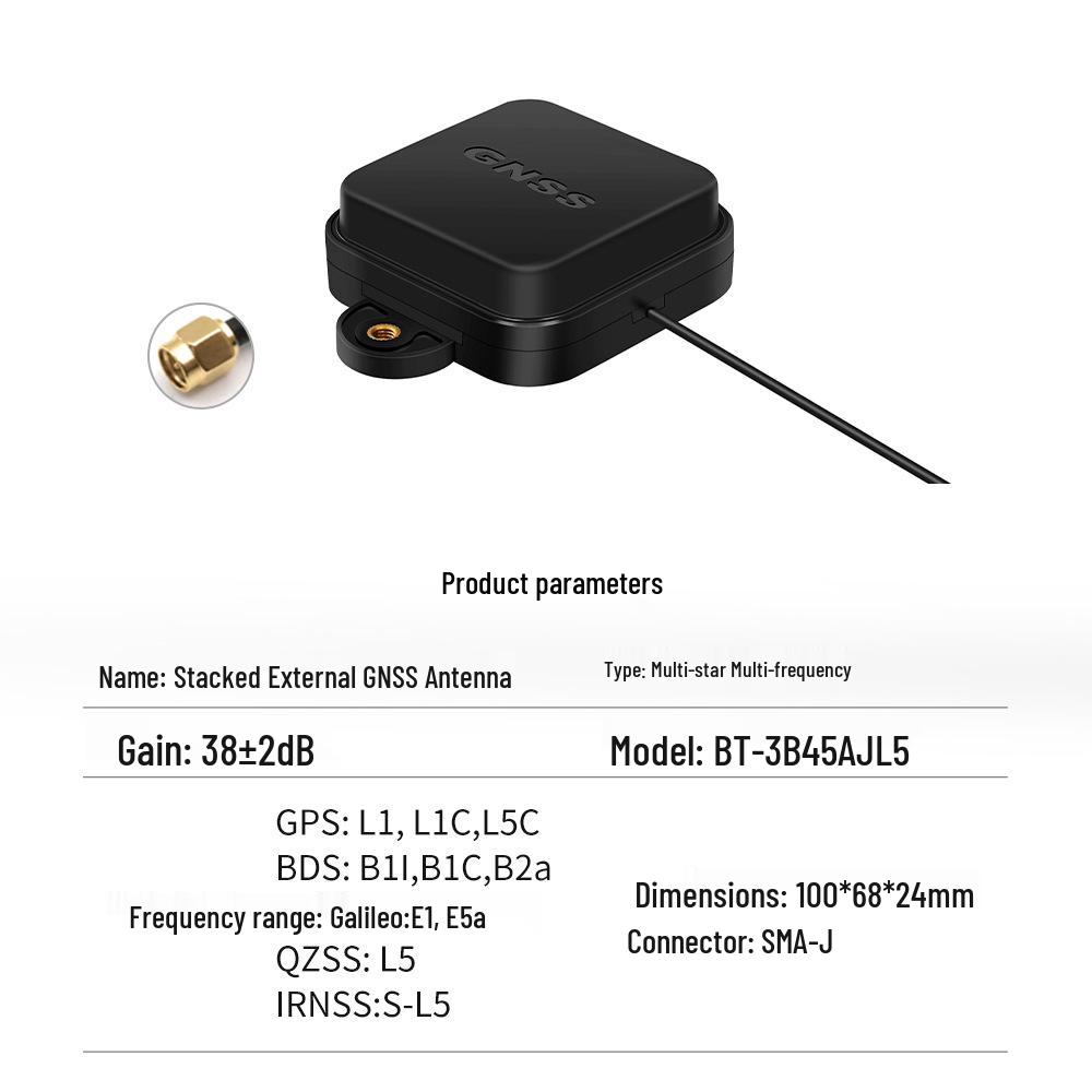 North Sky RTK Dual-Frequency High-Precision GNSS Antenna BT-345AJL2 (L1+L5 BeiDou GPS)