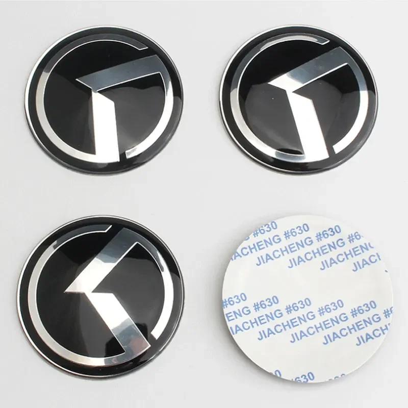 AANC1 7 piece set For Kia K5 K3 K2 K4 Sorento modified herringbone car stickers wheel logo modified universal accessories decal