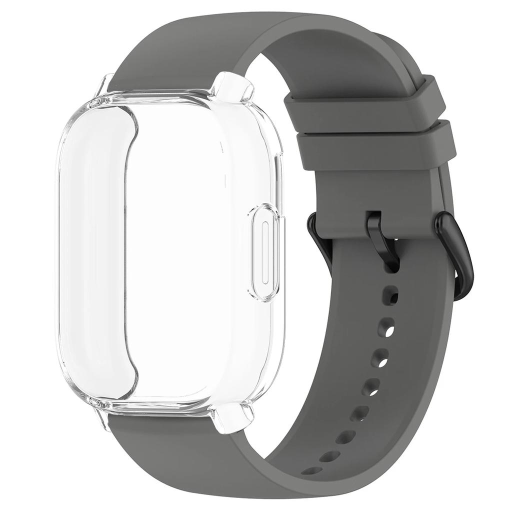22mm Silicone Strap With Case For Xiaomi Redmi Watch 5 Active Lite Smart Watch Wrist Band And Case For Redmi Watch 5 Lite Active