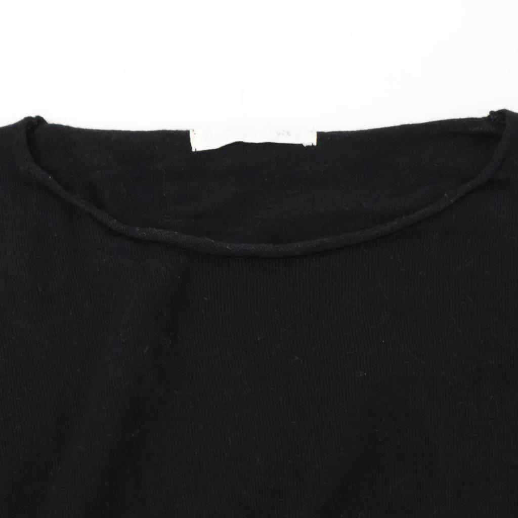 Evam Eva [22AW] V223K910 Cotton X Cashmere Knit Dress * There Is No Size Description. blackUsed