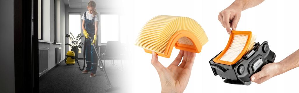 Filter for Karcher Wd4 Wd5 Wd6 Mv4 Mv5 Mv6 V20 V25 V30 Vacuum Cleaner 2.863-005