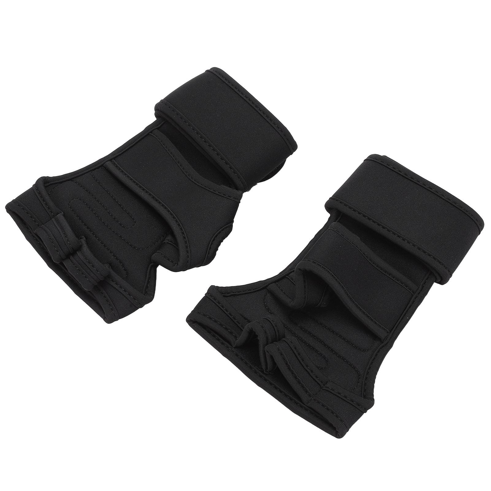 

Тренировочные перчатки для тяжелой атлетики Фитнес Спорт Бодибилдинг Защита ладони для рук ПерчаткиL