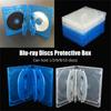 1PC 10 DVD Jewelry Case Clear Jewelry Box Container Case Transparent DVD Acrylic DVD Travel