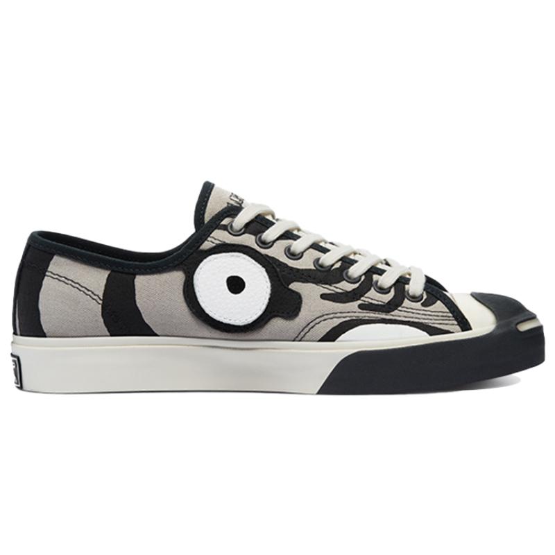SOULGOODS X Converse Jack Purcell Comfortable Trend Durable and Lightweight Low-Top Canvas Shoes Unisex Grey