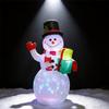 Christmas Inflatable Snowman Decor With Led Lights For Holiday Party Festivities