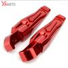 Motorcycle CNC Foot Pegs Rear Passenger Footrests Fit For Yamaha MT07 MT 07 MT-07 2014-   With Laser Logo