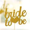 Bride To Be Cute Cake Topper Oh My Baby Topper for Wedding Birthday & Party Decor Happy Birthday Cake Topper Design