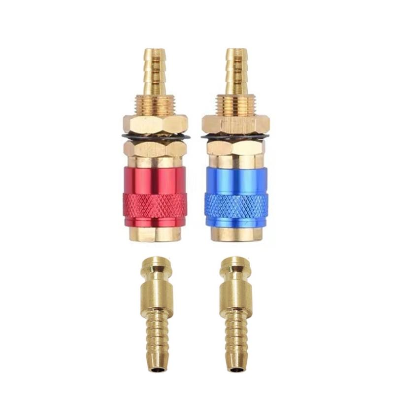 

Brass High Flows Couplers For Welding Torches Water And Gas Lines Industrial Brass Quickly Releases Welding Adapters
