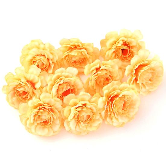 10Pcs Multi-layer Artificial Simulation Flower Heads Wedding Party Home Decor