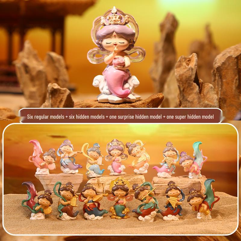 Three Little Hairs (Samuel) Mini Plush Animal Doll Blind Box - Cute, Creative, Funny Ornament