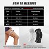 Kuangmi Smart Knob Knee Brace with Patella Gel Pad and Lateral Stabilizer, Compression Knee Brace for Exercise (Single), KMh752