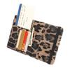 Chic Blocking Passport Cover with Soft PU Leather and Bandage for Women and Girl