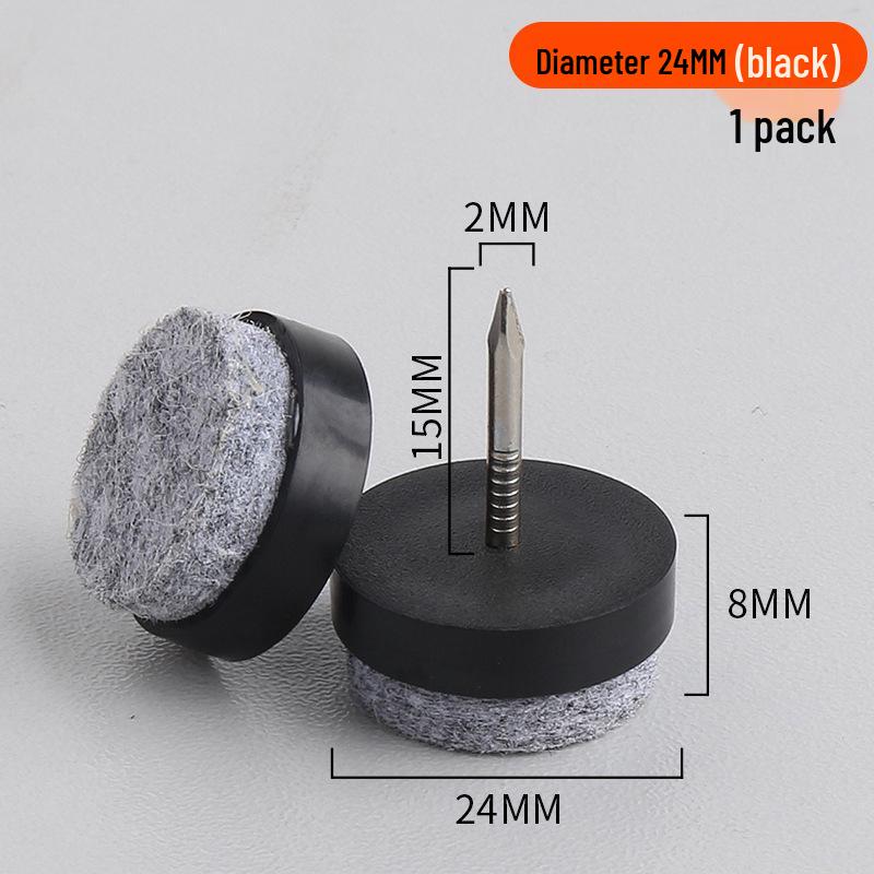 Thickened Silent Anti-slip Furniture Floor Pads: Moisture-proof Felt Nail Protectors for Tables, Chairs, Sofas, Cabinets.