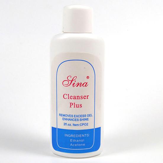 3Pcs Nail Art Fasle Acrylic Tips Salon UV Gel Cleanser Clean Plus