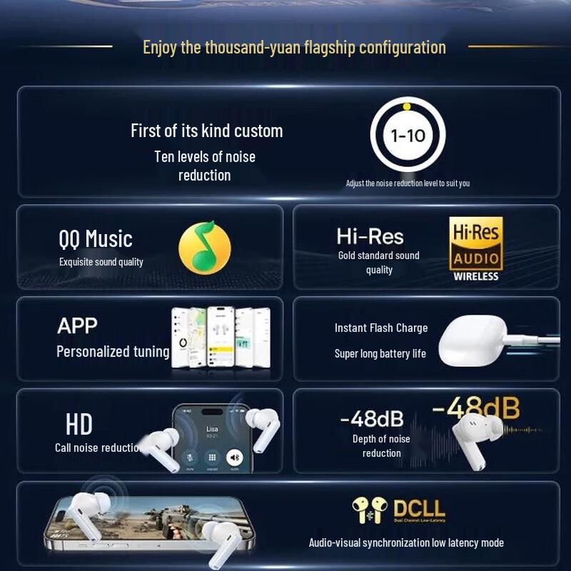 Baseus M2s Active Noise Cancelling Bluetooth Earbuds