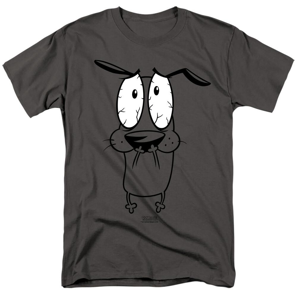 Courage The Cowardly Dog Scared Licensed Adult T-shirt S