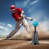 Yousheng Pop-up Trener Uderzeń Baseballowych z 3 Piłkami, Mini Podstawka do Uderzeń Baseballowych dla Idealnego Huśtania, Sprzęt do Treningu Uderzeń Baseballowych Bez