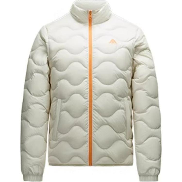 

Anta Outdoor Series Stand Collar Warm Zipper Waterproof Loose Down Jacket Women Jacket Mushroom-Gray 962446902-2 XXL