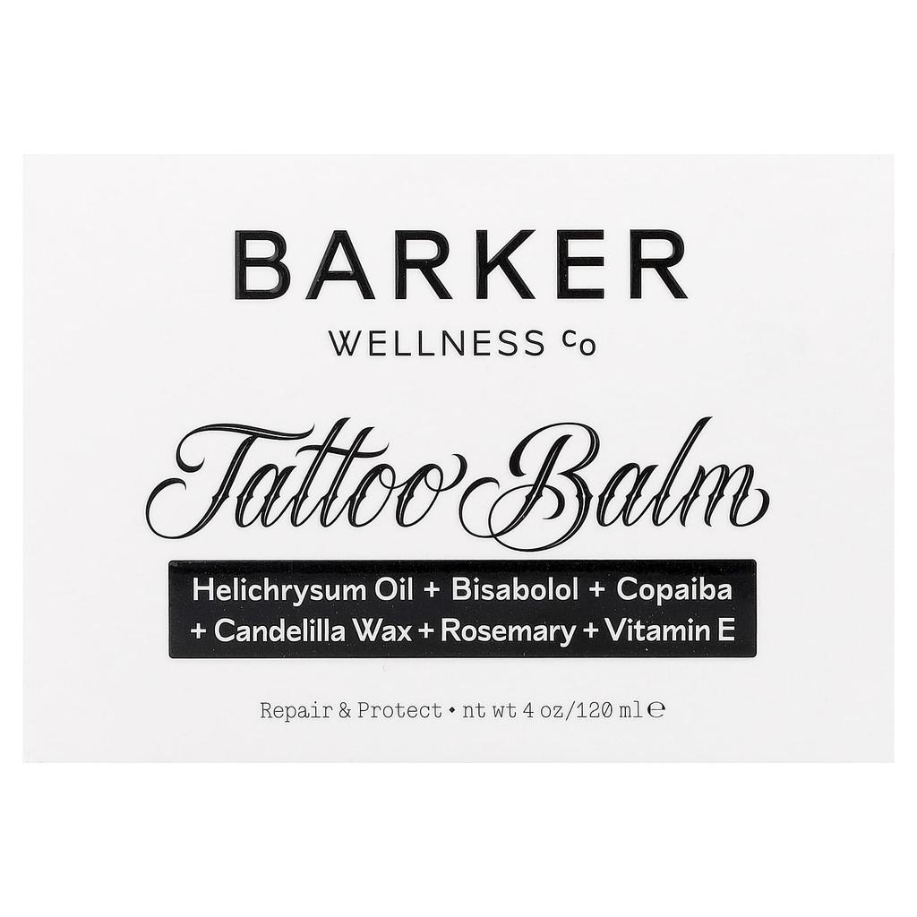 Barker Wellness Co., Tattoo Balm, 120ml (4oz)