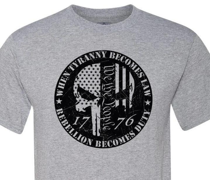 When Tyranny Becomes Law - God Bless America - Patriotic - Unisex - Fast Ship M