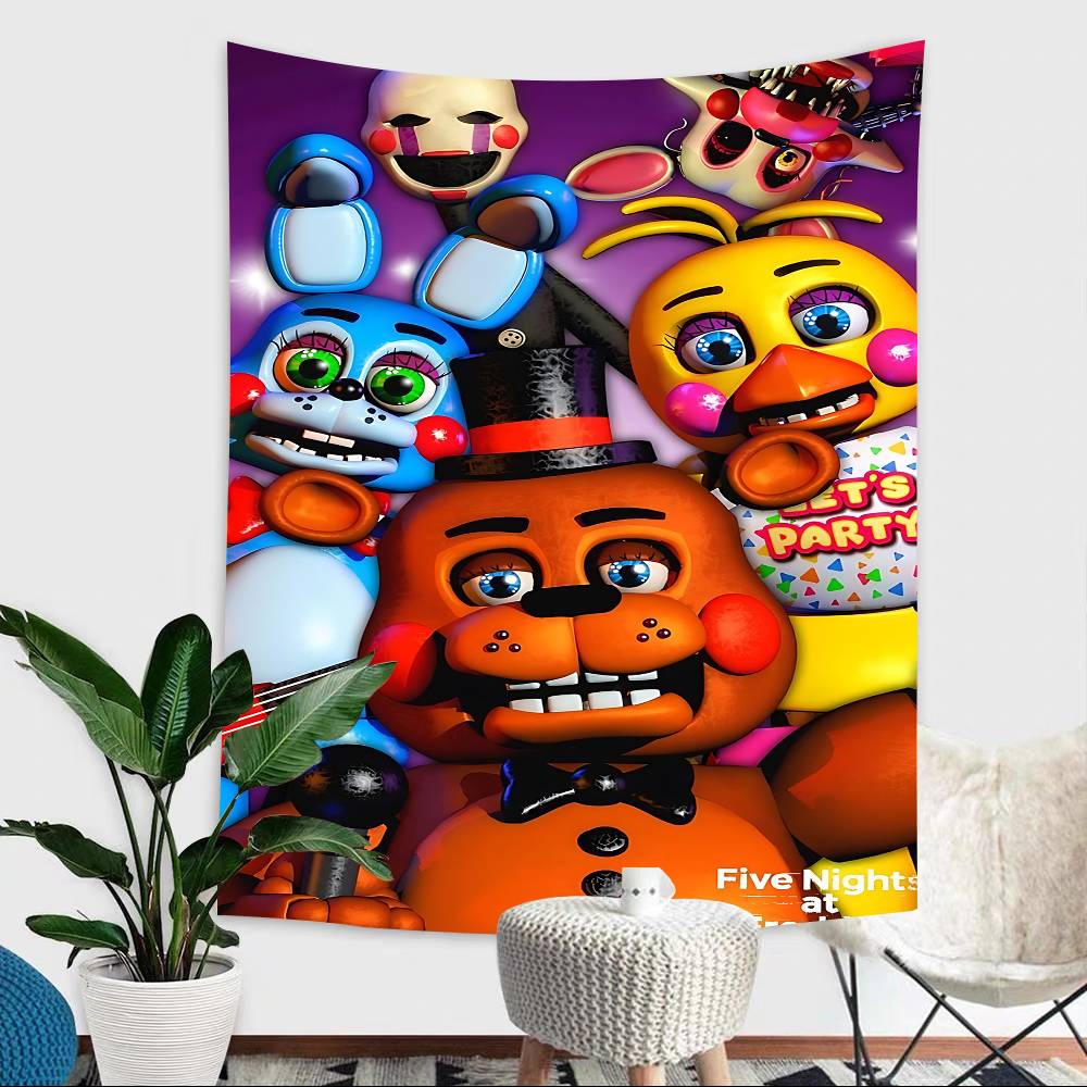 Fnaf FivenightsAtFreddys Sfondo Felice Vinile Festa Donne Decorazioni Tavola Banner per Servizio Fotografico