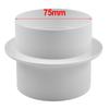 80-200mm Pipe Check Valve Ventilation Pipe Round Check Valve Air Duct Check Exhaust Fan Pipe Accessories