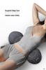 Heated Lumbar Support Massage Pillow for Sleep and Rest