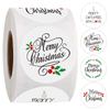 100-500Pcs High-Quality White High-Quality Merry High-Quality Christmas High-Quality Label High-Quality Stickers High-Quality For High-Quality Card