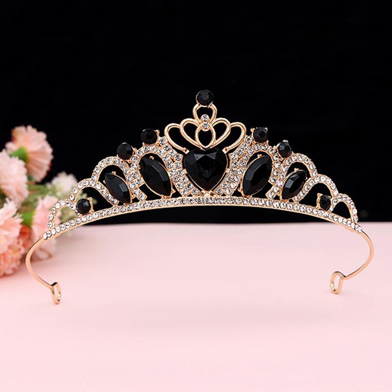 Bridal Crown European and American Baroque Bridal Headwear Birthday Adult Ceremony Crown New Hair Accessories