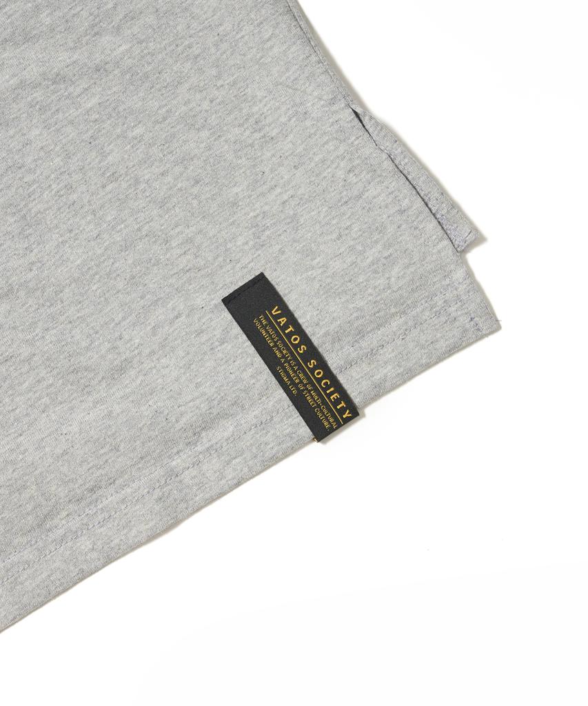 STIGMA Angel Oversized Short Sleeves T-Shirts Gray