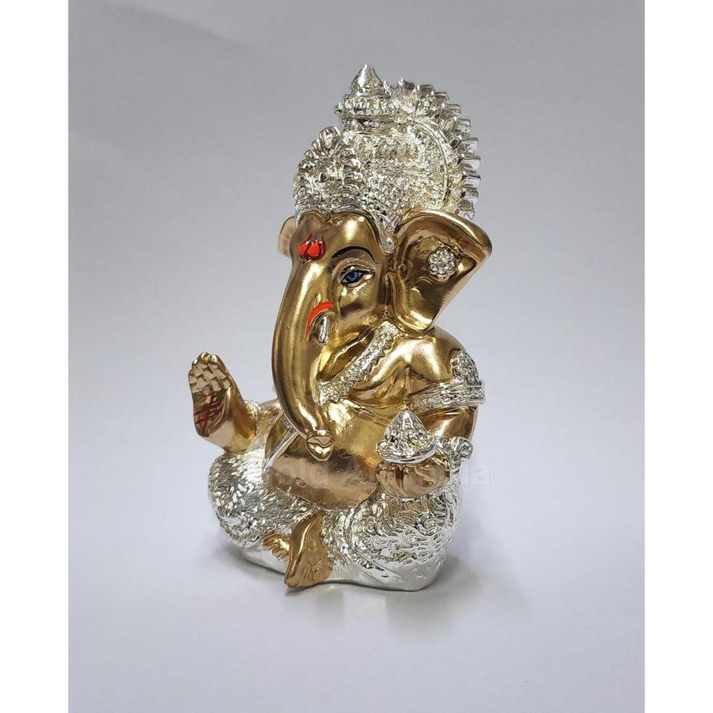 Ganesha Idol Ganesh for Car Dashboard Statue Ganpati Vinayaka Vinayagar Figurine Diwali Gifts Home Decor Luck,