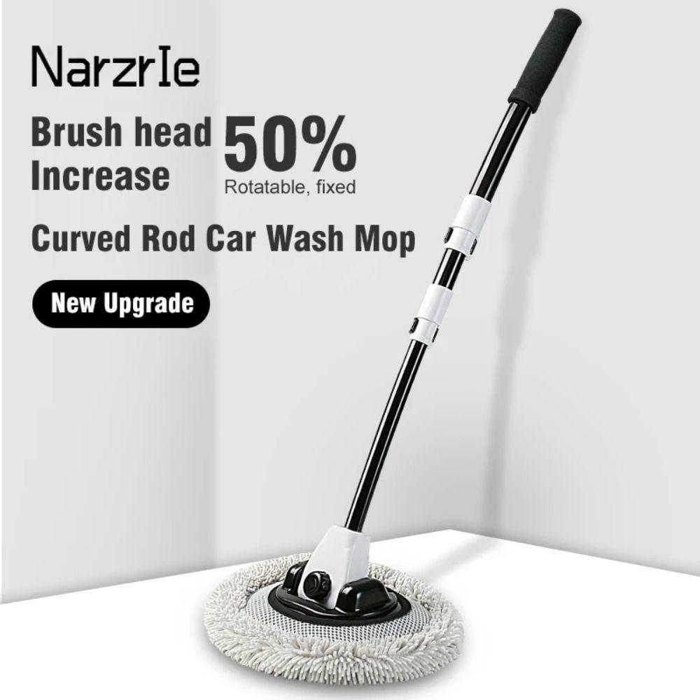 Telescopic Car Cleaning Brush Detachable Car Wash  Mop Durable Car Wash Brush  Auto Accessories