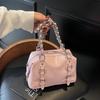 Niche Design Women's 2025 Summer Versatile Korean Chain Shoulder Crossbody Pillow Bag