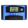 30/40/50/60/100A MPPT Solar Charge Controller  USB LCD Display 12V/24V Auto Solar Cell Panel Charger Regulator Charge