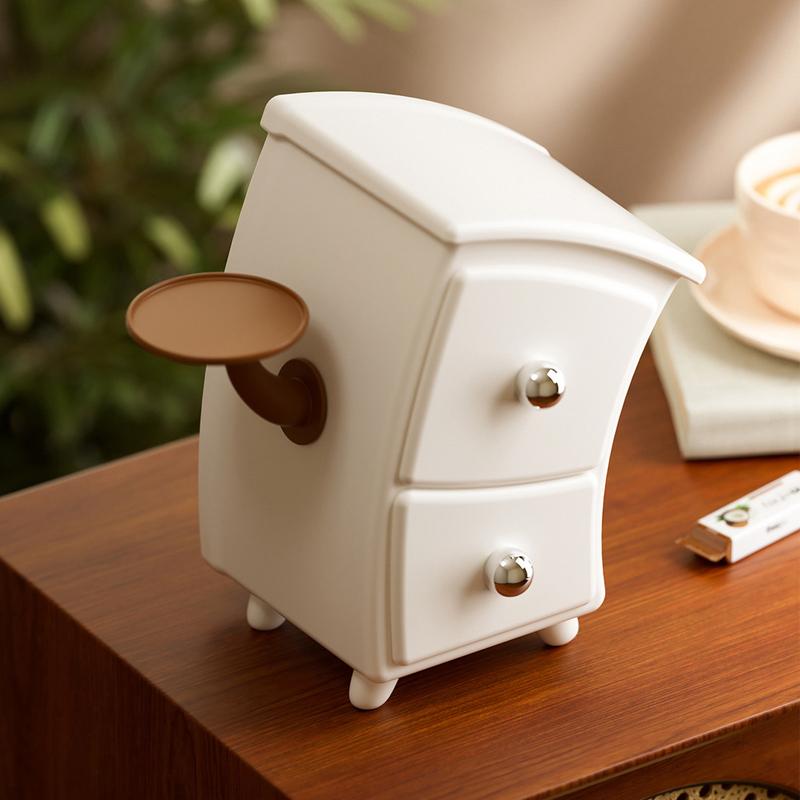 Creative Desktop Jewelry Box Small Items Storage Box Cute Table Ornament Living Room Keys Jewelry Storage Box Housewarming Gift