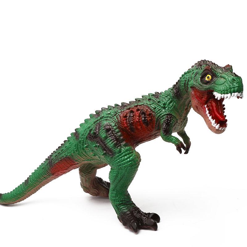 Large Soft Rubber Tyrannosaurus Rex Dinosaur Toy for Kids