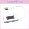 Usb Voltage Meter Tester Pointer Type White Color 1v Input 14.4v Output 0.3v