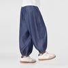 Duoduo Boys' Lyocell Tencel Harem Pants