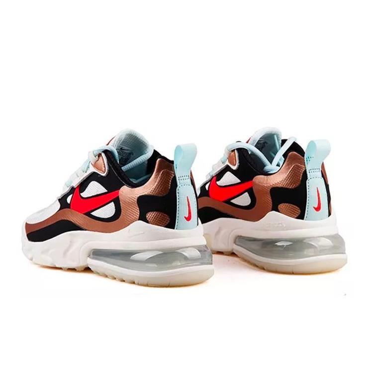 New Nike Air Max 270 React Red Bronze Women's CT3428-100