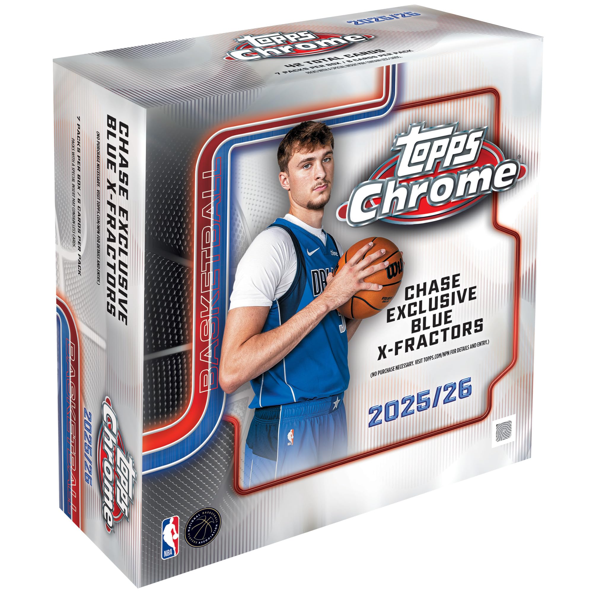 Topps Chrome Basketball Factory Sealed Mega Box 2025-26 - -
