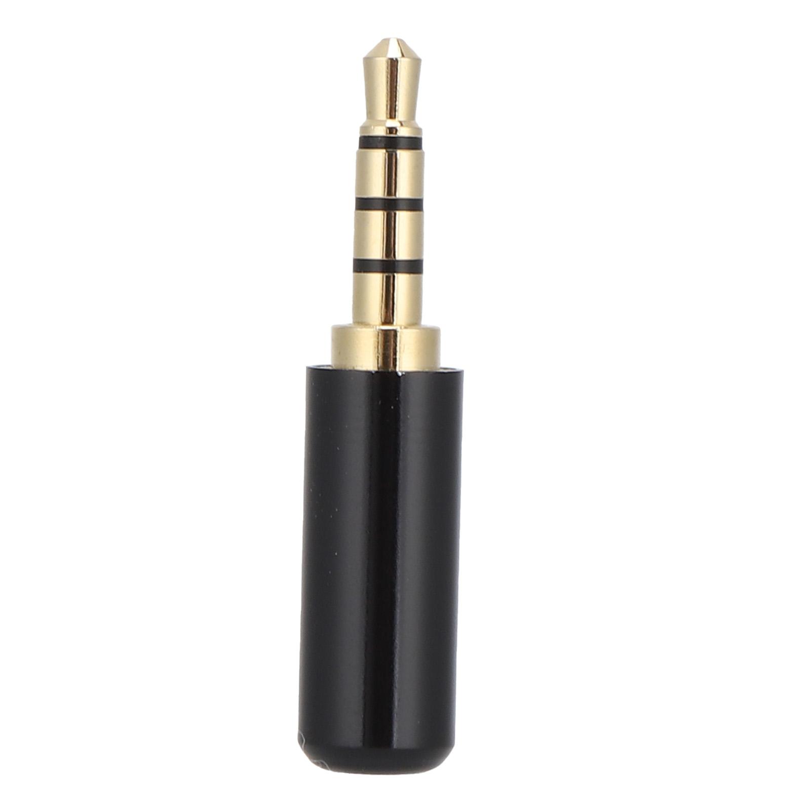 

20Pcs 3.5mm Adapter Replacement 4‑Pole Balance Plug Headphone Jack Audio Cable Connector