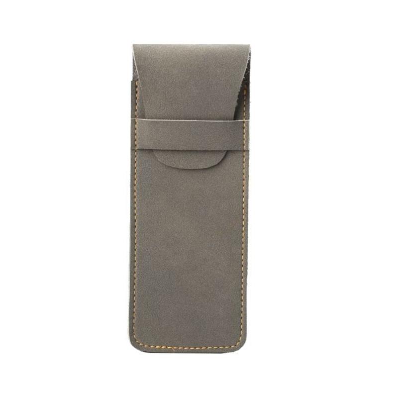 Pencil Box Simple Pencil Bag Leather Pen Case Retro Pencil Case Pen Bag