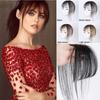 Headwear 3D Women Clip in Neat Synthetic Hair Wig Fake Hair Bangs Fringe Front Wigs Air Bangs